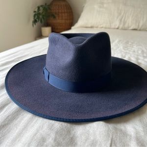 Final price. New with tags Lack of Color Navy Rancher - size large 59cm